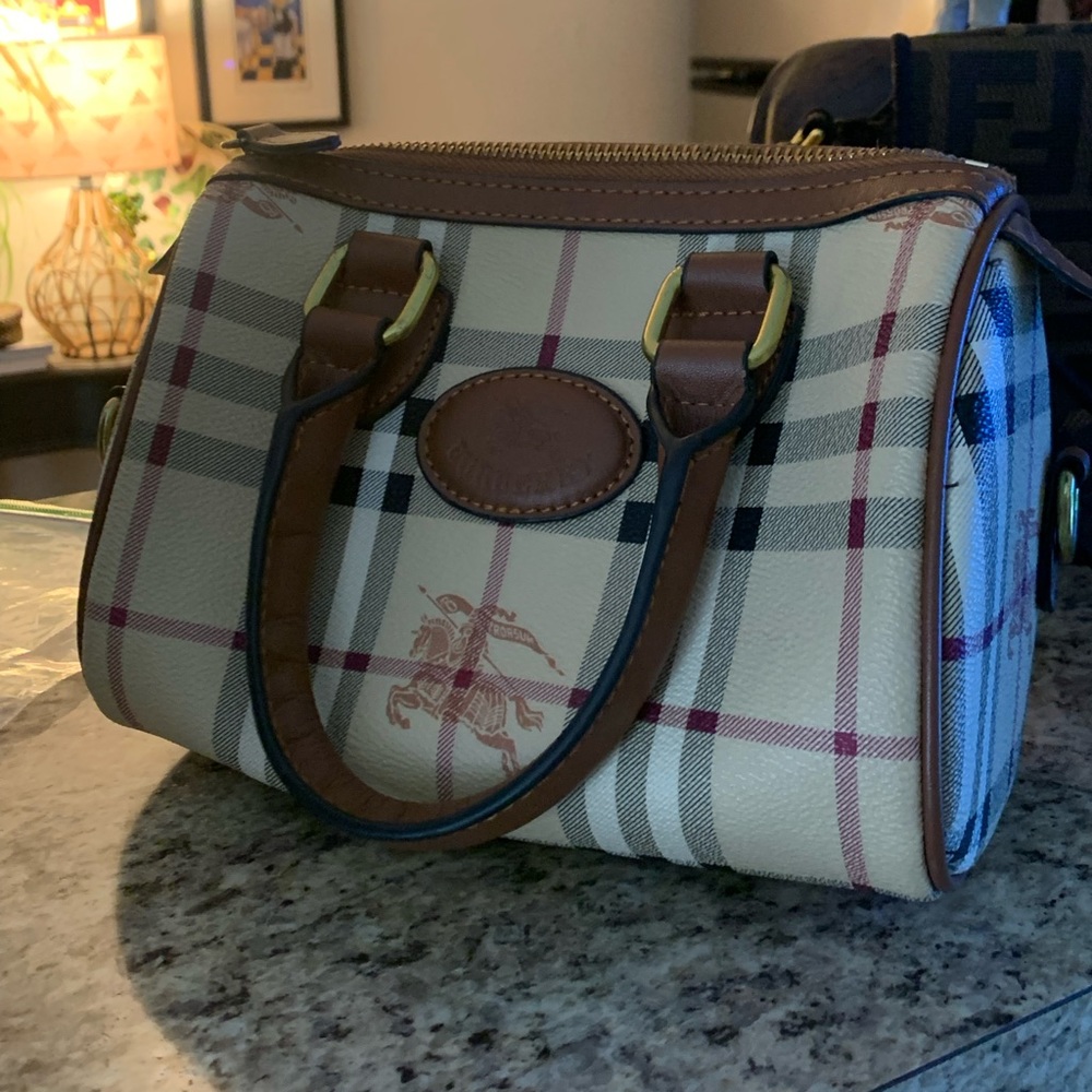 Burberry Mini Bowling Bag